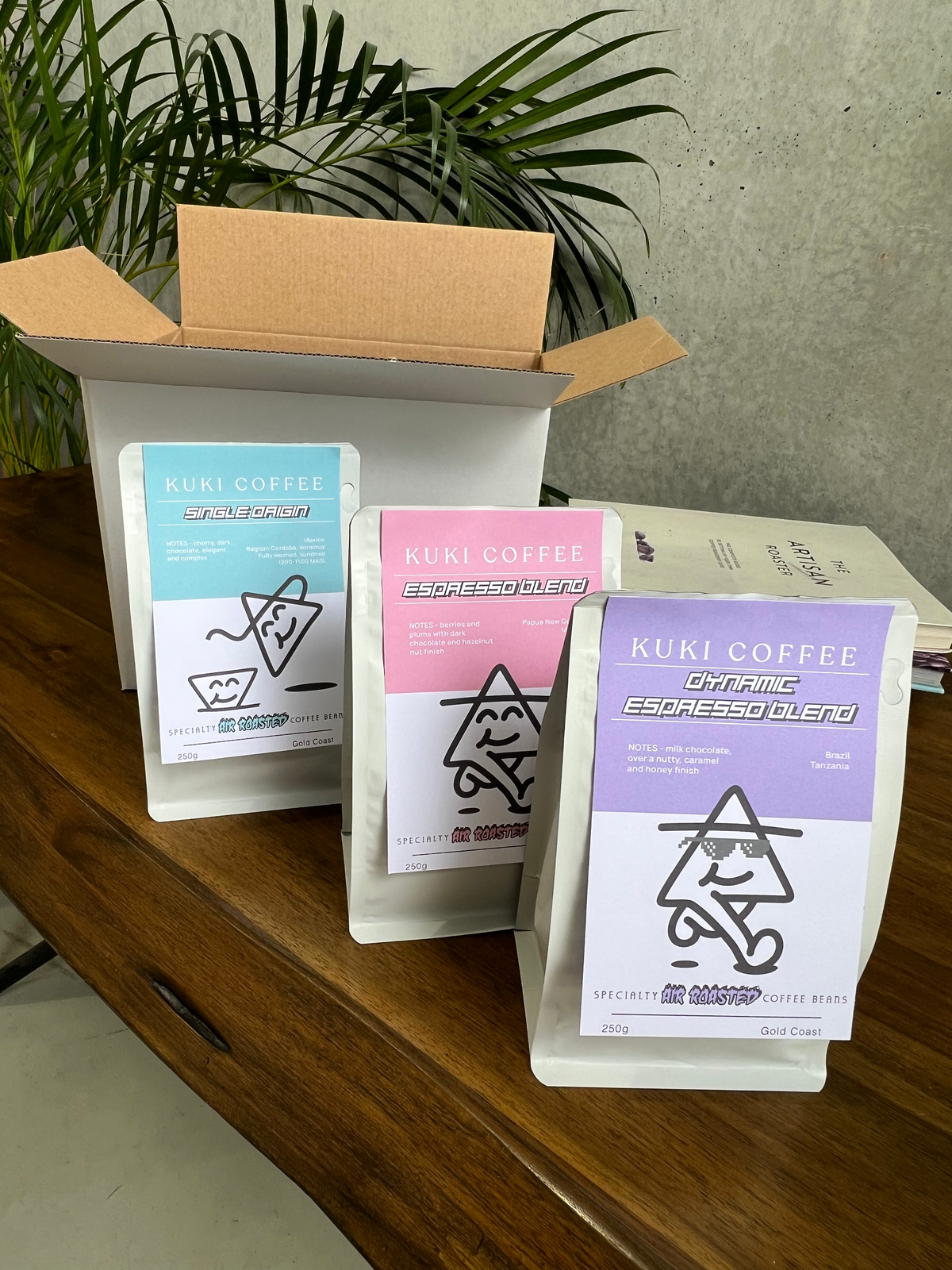 Coffee sample pack