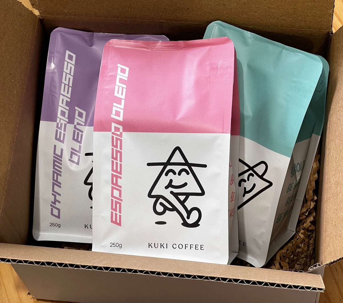 Coffee sample pack